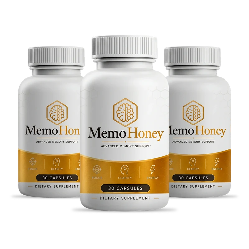 The MemoHoney 3 bottles pack